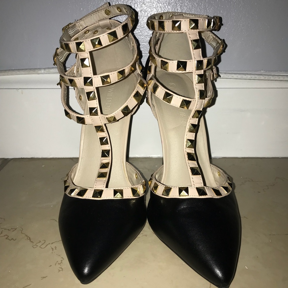 Two - toned heels